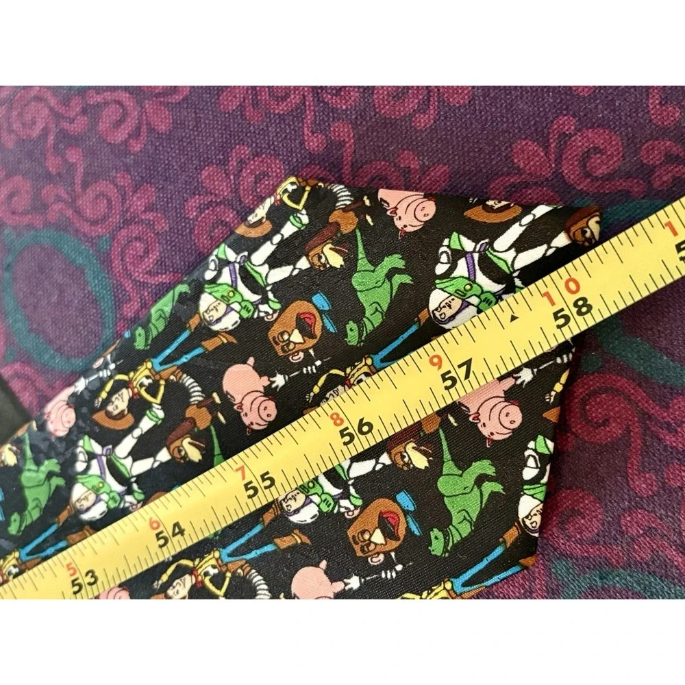 Vintage 1995 Disney Toy Story Tie NWT NOS Pixar Necktie Woody Buzz Slink Potato